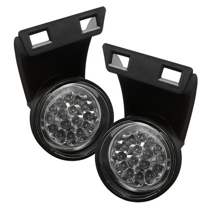 Spyder Clear LED Fog Lights 94-01 Dodge Ram